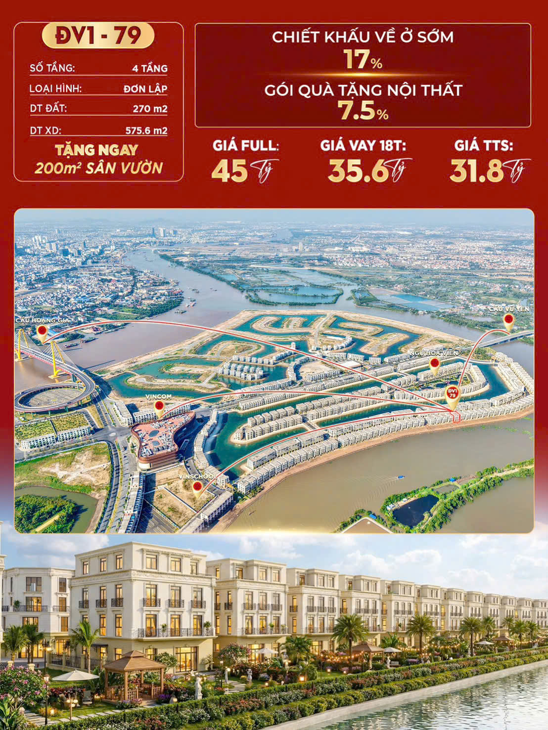 Vinhomes Riverside Hai Phong